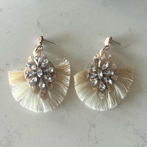 Boutique Holiday Festive Fringe Earrings